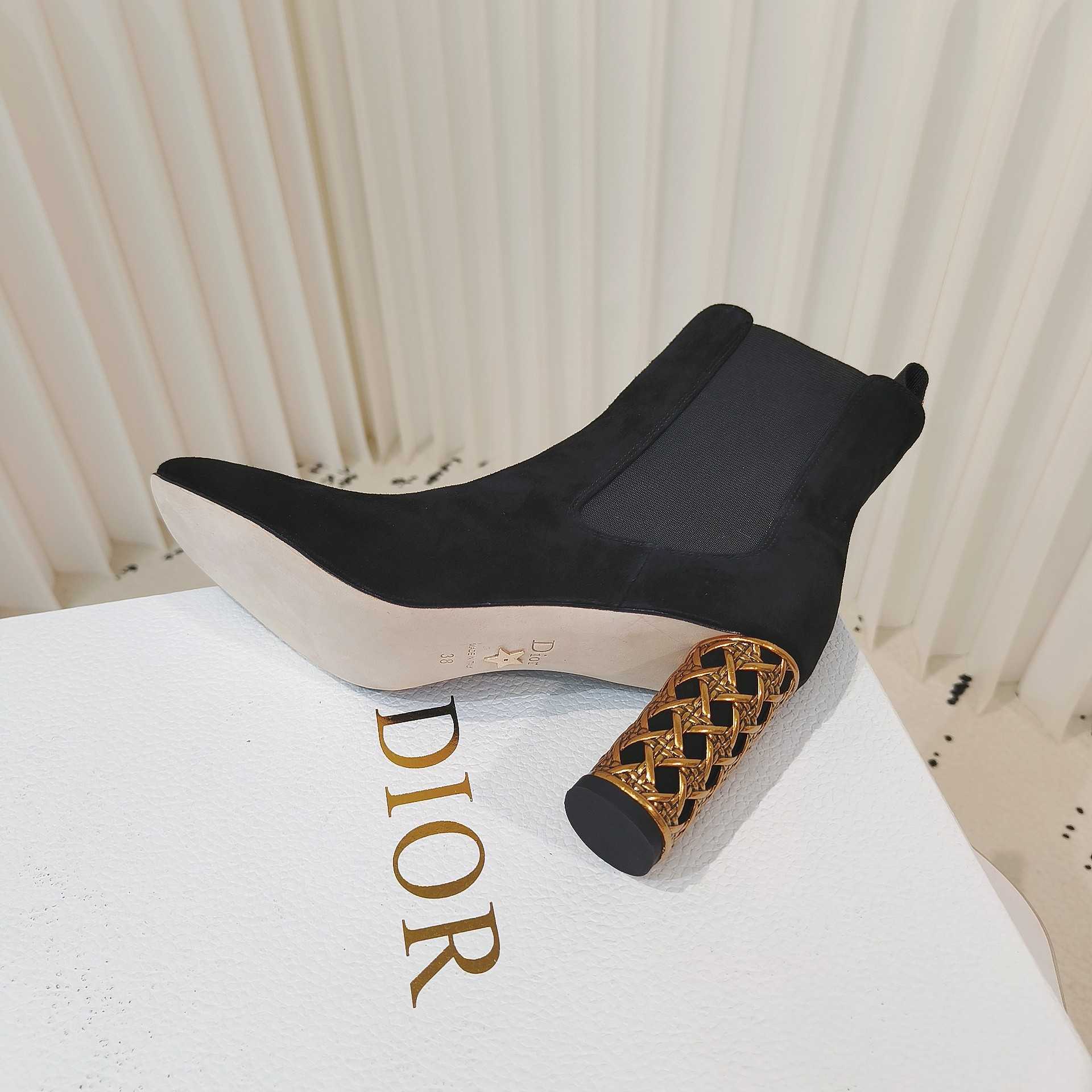 Dior Icon Heeled Ankle Boot - EUR FASHION