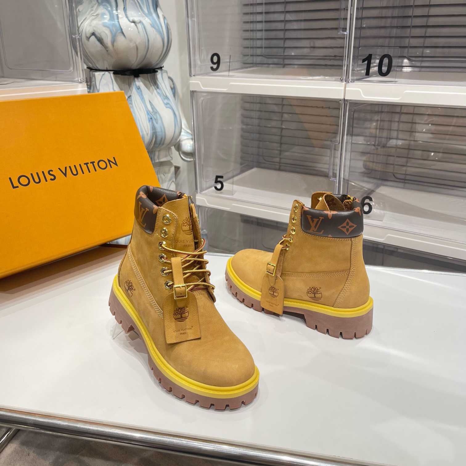 Louis Vuitton x 6 Inch Ankle Boot 'Wheat' - EUR FASHION