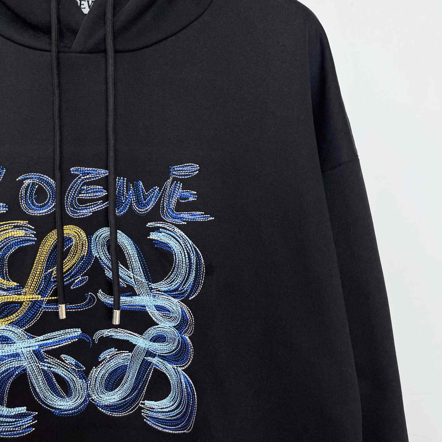 Loewe Hooded Sweatshirt In Cotton - EUR FASHION