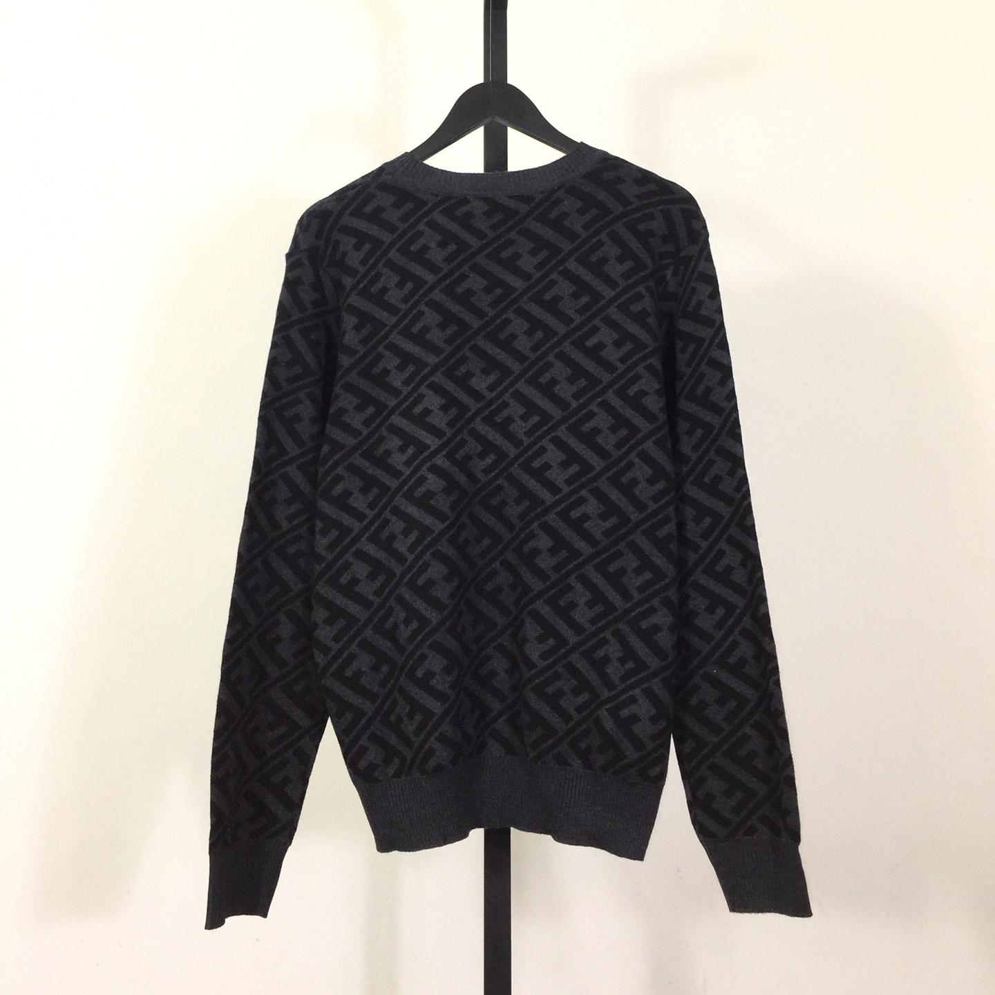 Fendi Black Wool Pullover - EUR FASHION