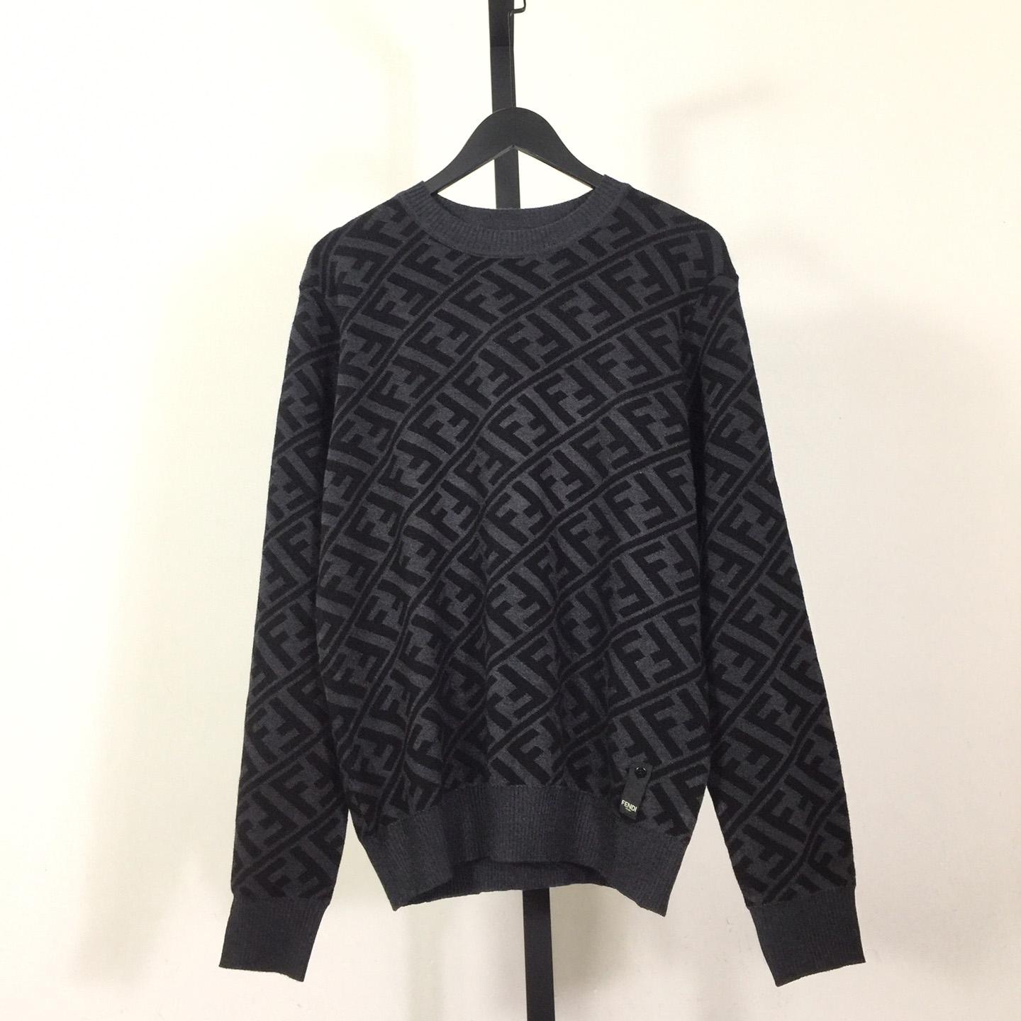 Fendi Black Wool Pullover - EUR FASHION