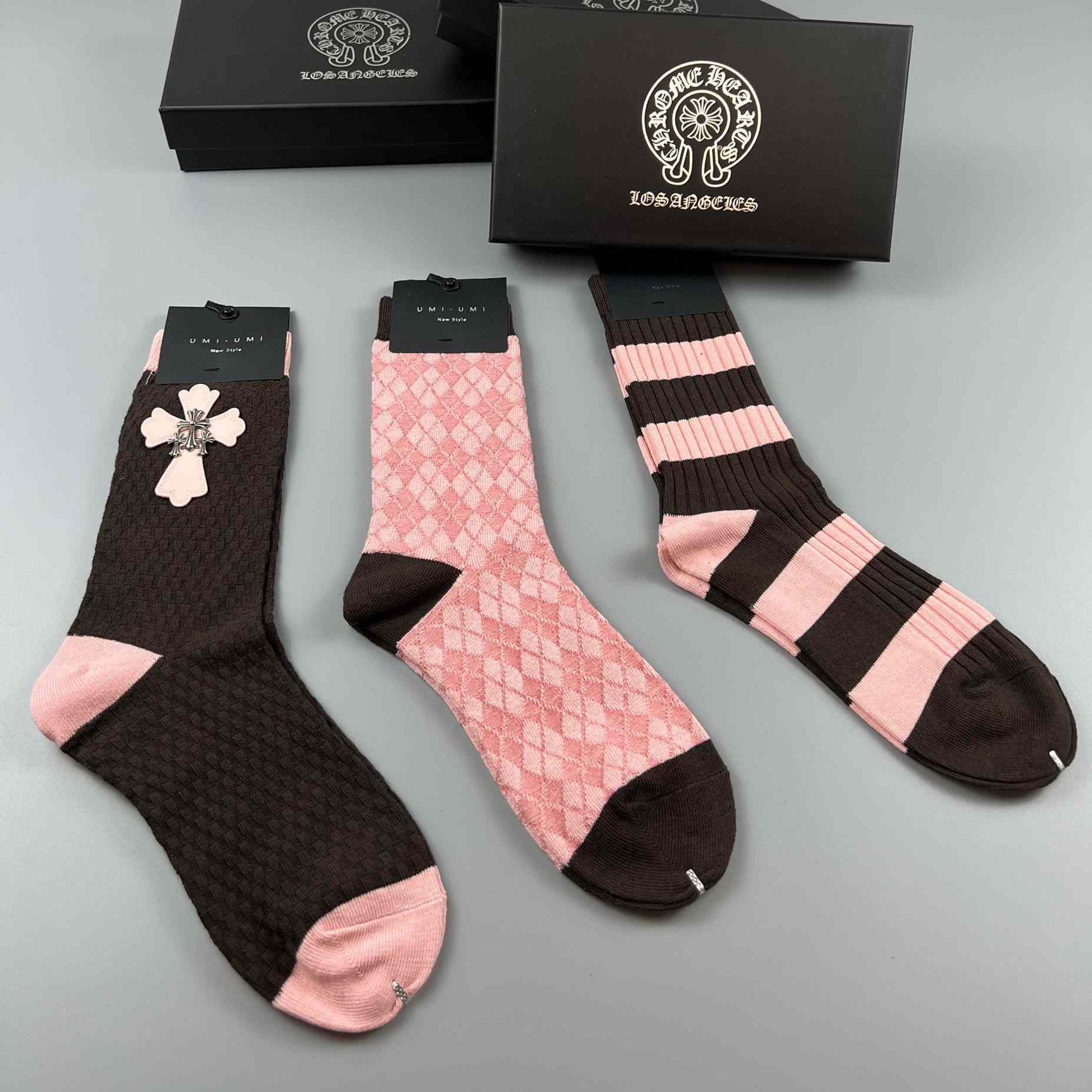 Chrome Heart Socks/Box - EUR FASHION