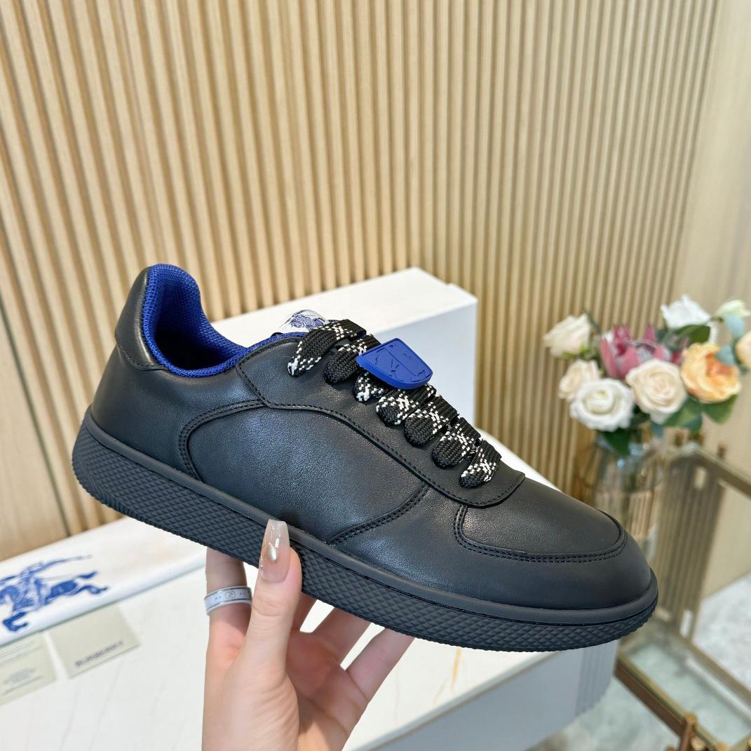 Burberry Leather Terrace Sneakers - EUR FASHION