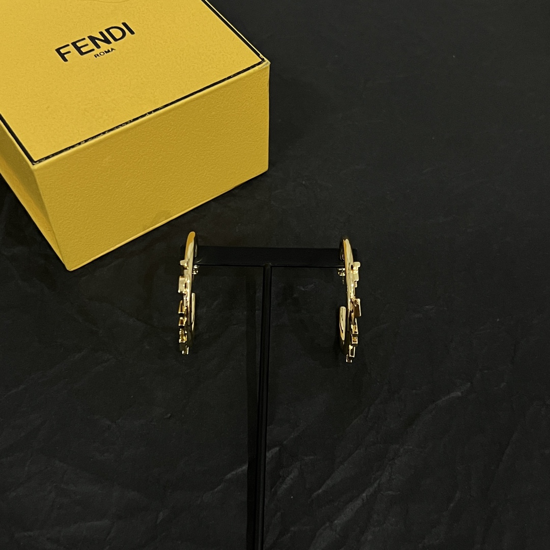 Fendi Fendigraphy Earrings  - EUR FASHION