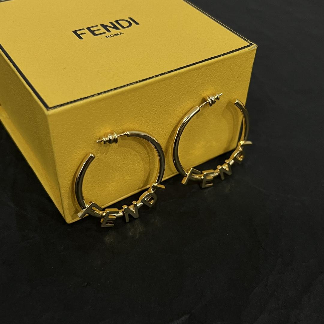 Fendi Fendigraphy Earrings  - EUR FASHION