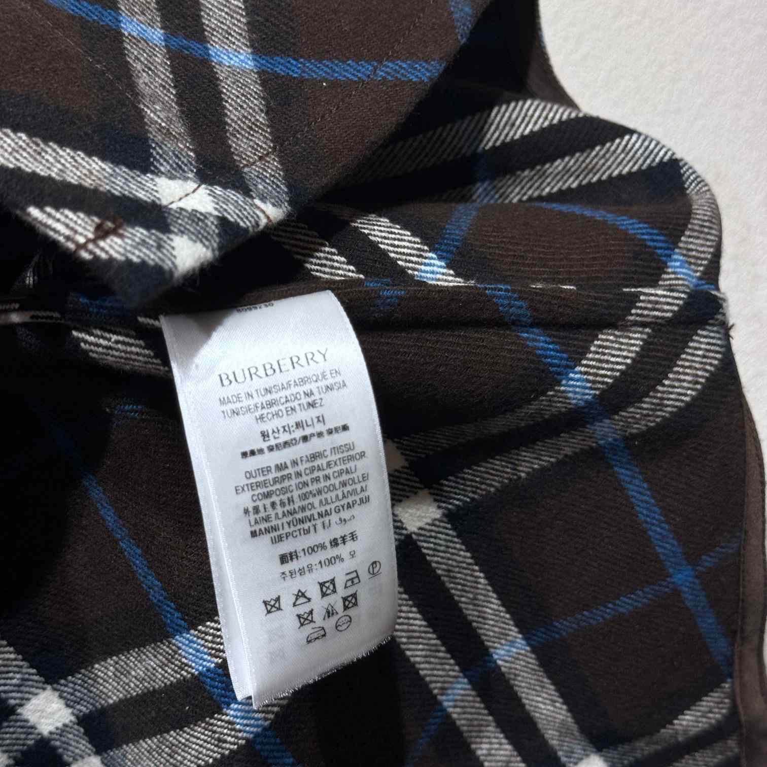 Burberry Check Silk Pyjama Shirt - EUR FASHION