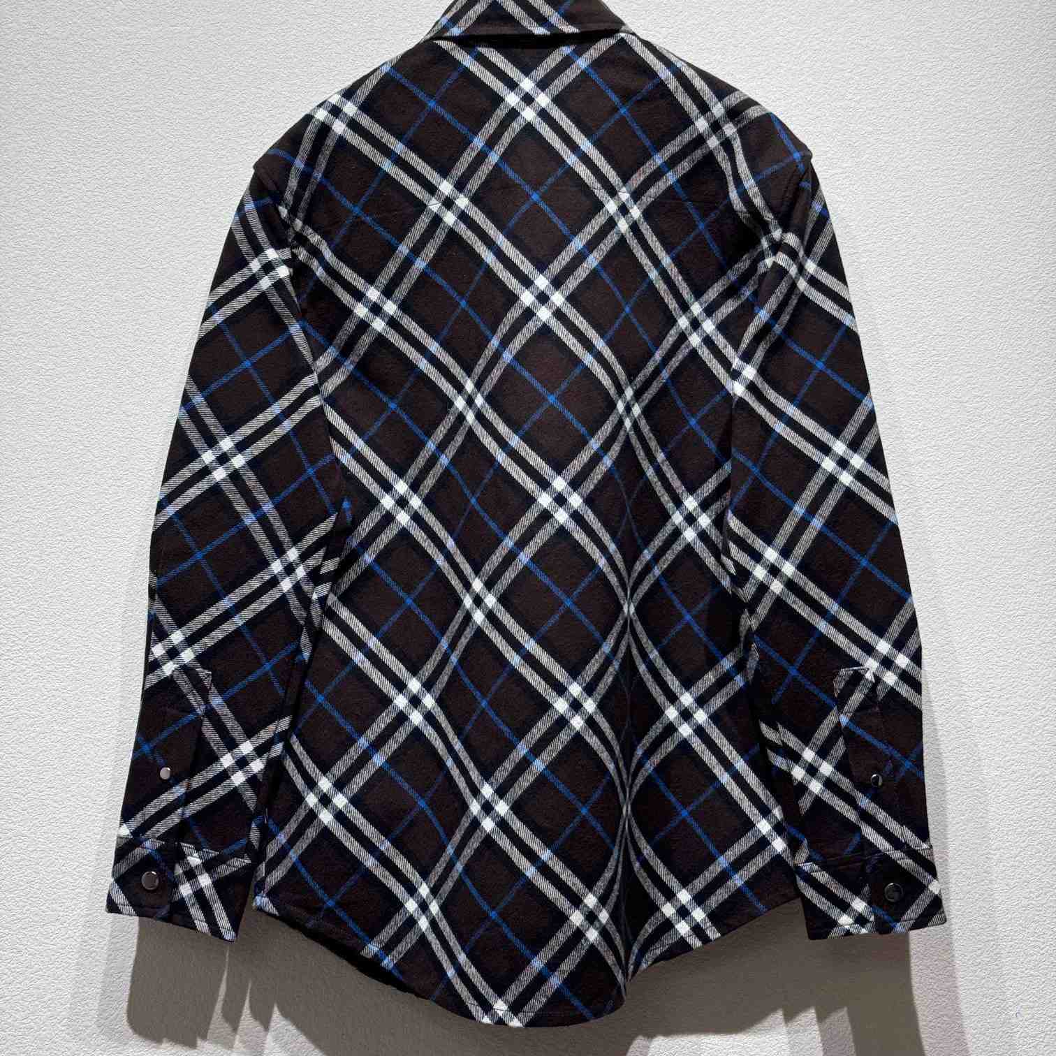 Burberry Check Silk Pyjama Shirt - EUR FASHION