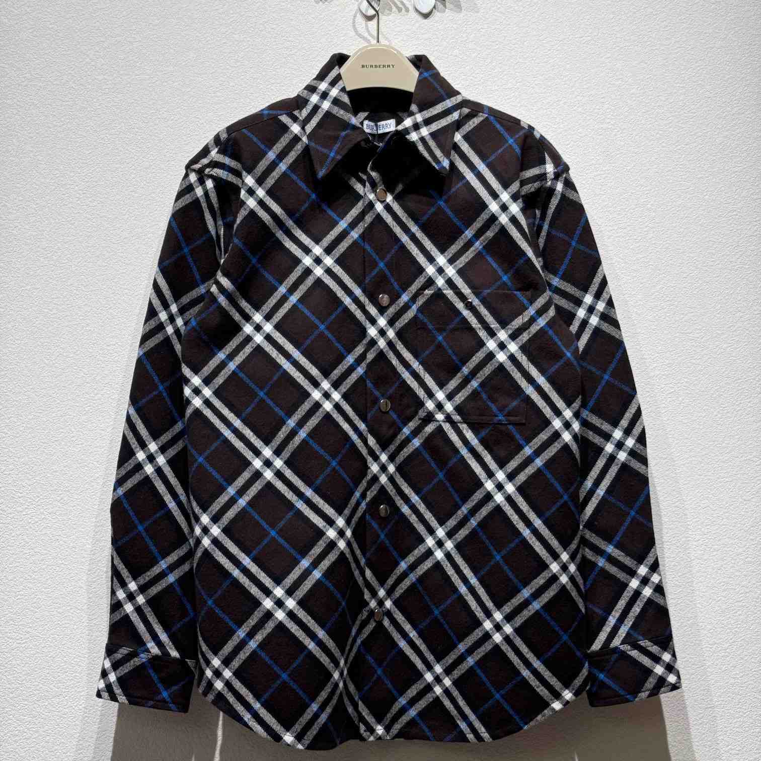 Burberry Check Silk Pyjama Shirt - EUR FASHION