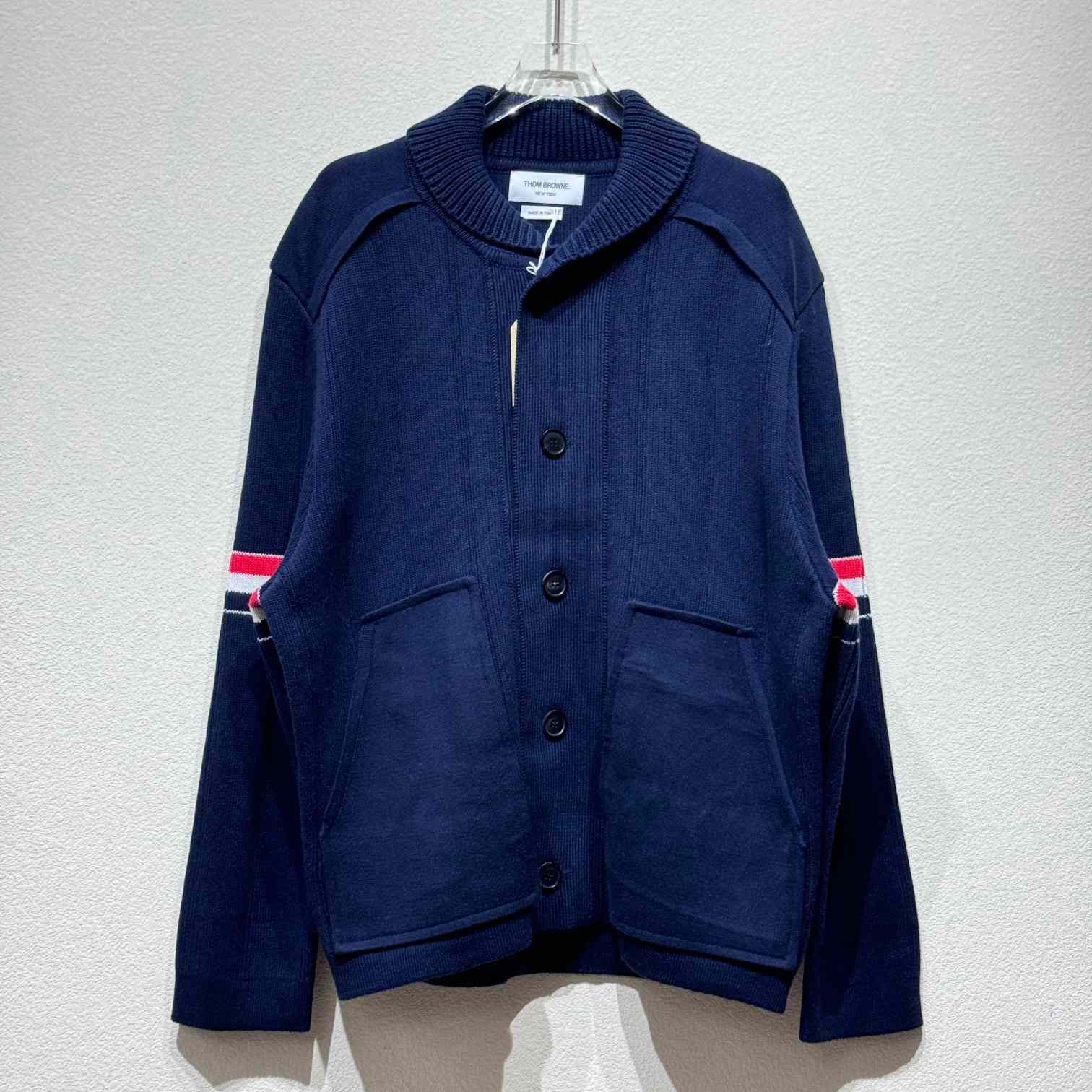 Thom Browne Single-breasted Button-fastening Coat - EUR FASHION