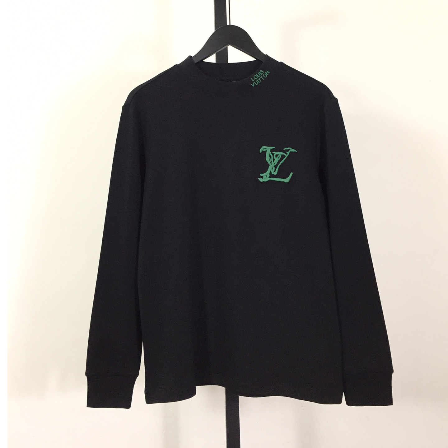 Louis Vuitton Logo Long Sleeve Tee - EUR FASHION