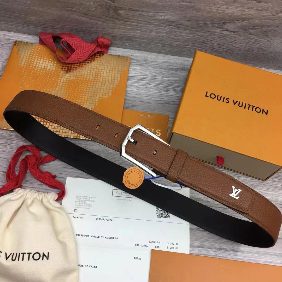 Louis Vuitton Heritage Belt - EUR FASHION