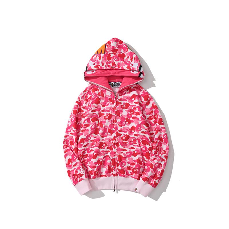 Bape Big ABC Camo Shark Full Zip Hoodie - EUR FASHION