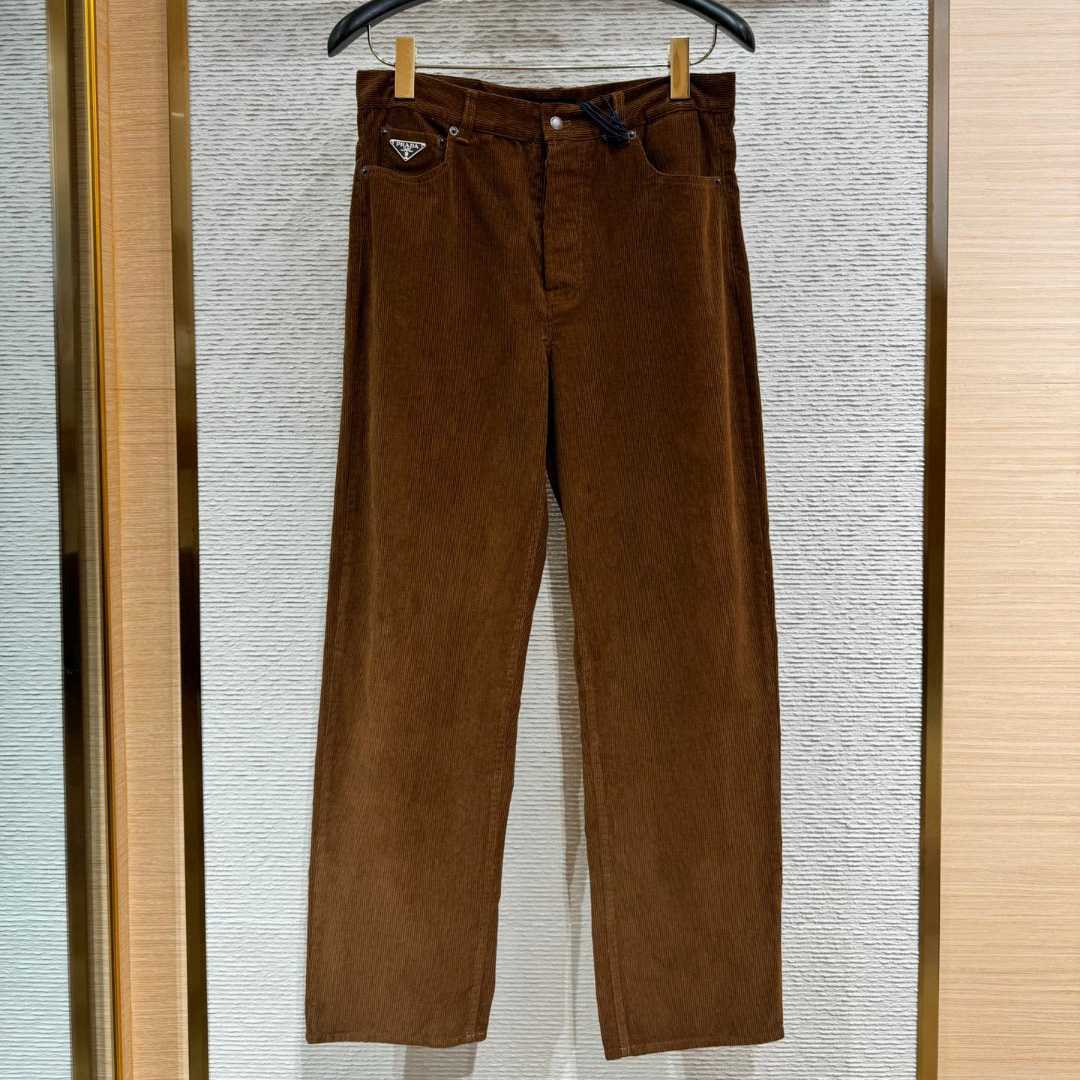 Prada Baggy Corduroy Pants - EUR FASHION