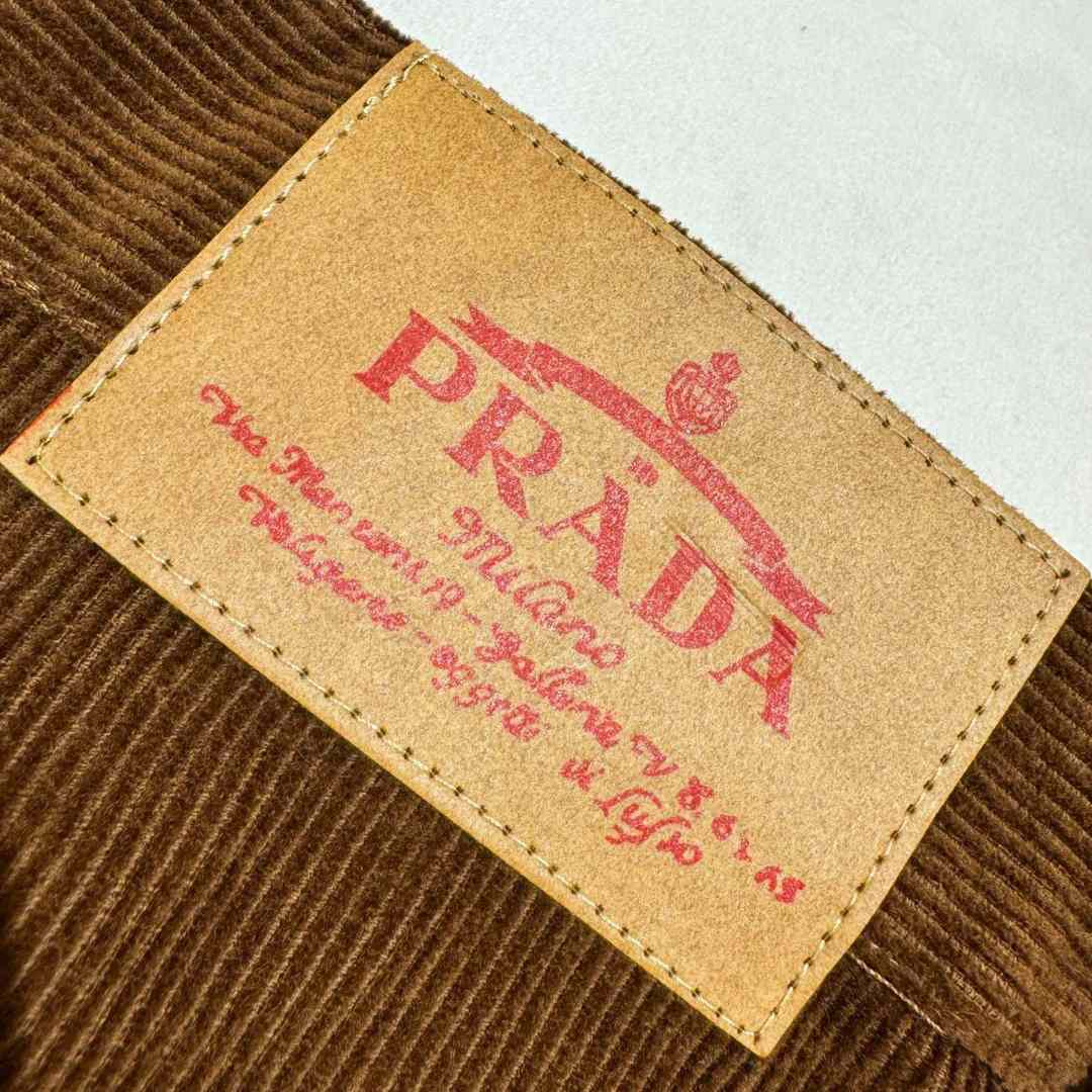 Prada Baggy Corduroy Pants - EUR FASHION