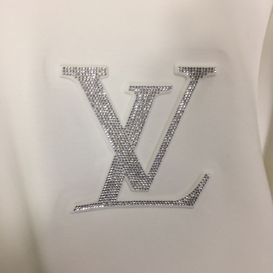 Louis Vuitton Logo Cotton T-shirt - EUR FASHION