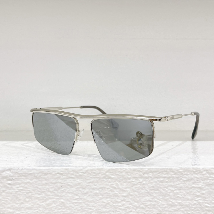 Fendi Travel Ruthenium-colored Metal Sunglasses  FE40141U  - EUR FASHION