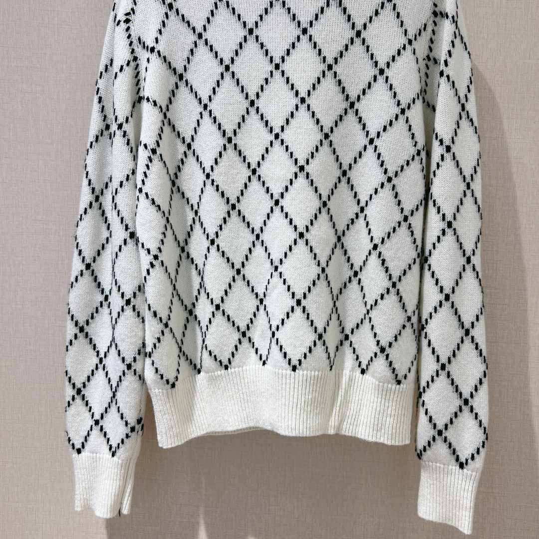 Dior Tied Collar Sweater   - EUR FASHION