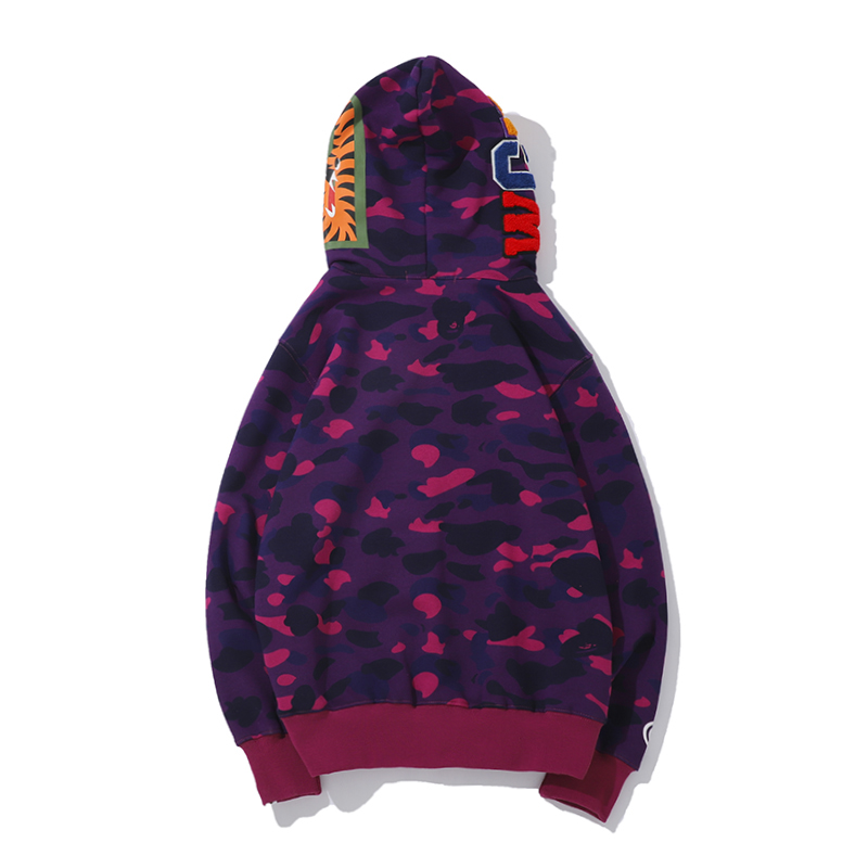 Bape Full Zip Double Hoodie - EUR FASHION