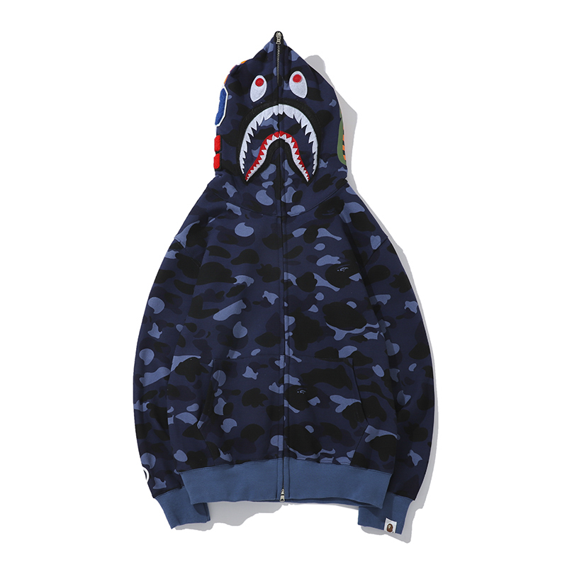 Bape Full Zip Double Hoodie - EUR FASHION