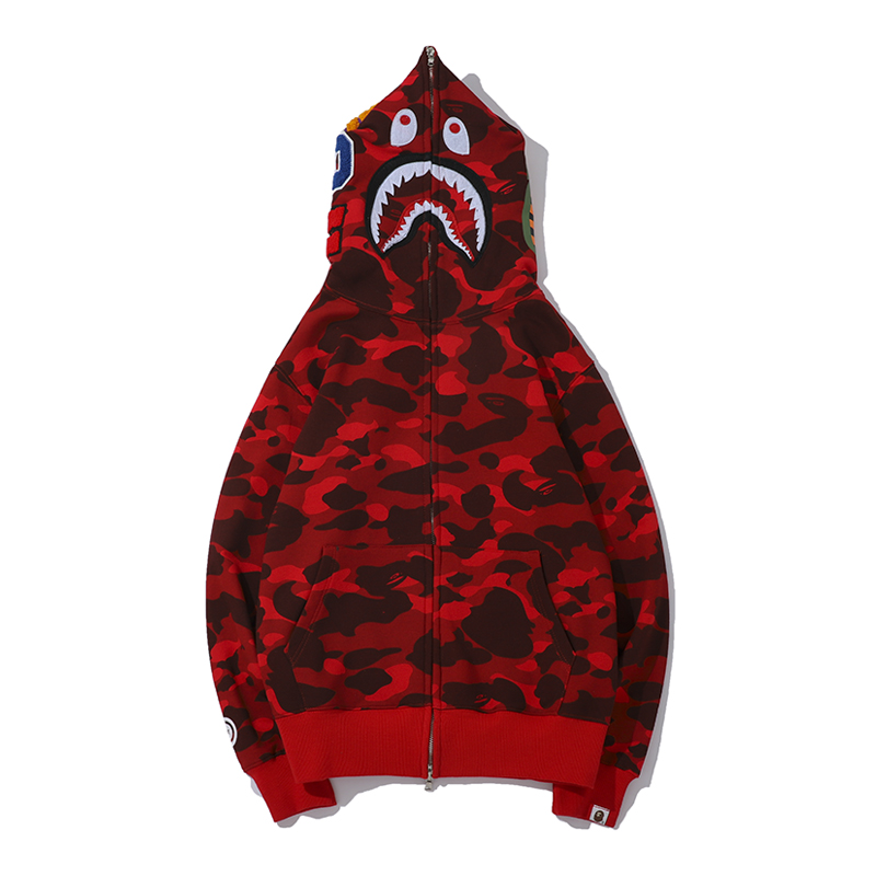 Bape Full Zip Double Hoodie - EUR FASHION