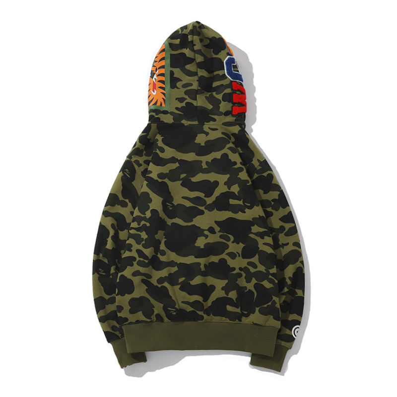 Bape Full Zip Double Hoodie - EUR FASHION