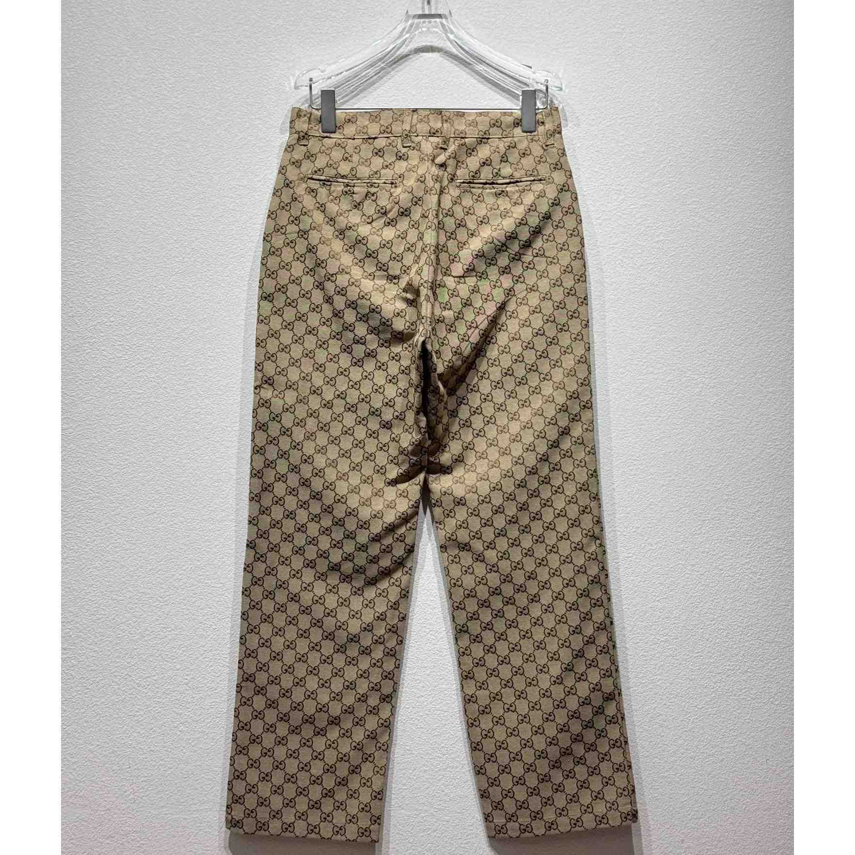 Gucci GG Canvas Trousers - EUR FASHION