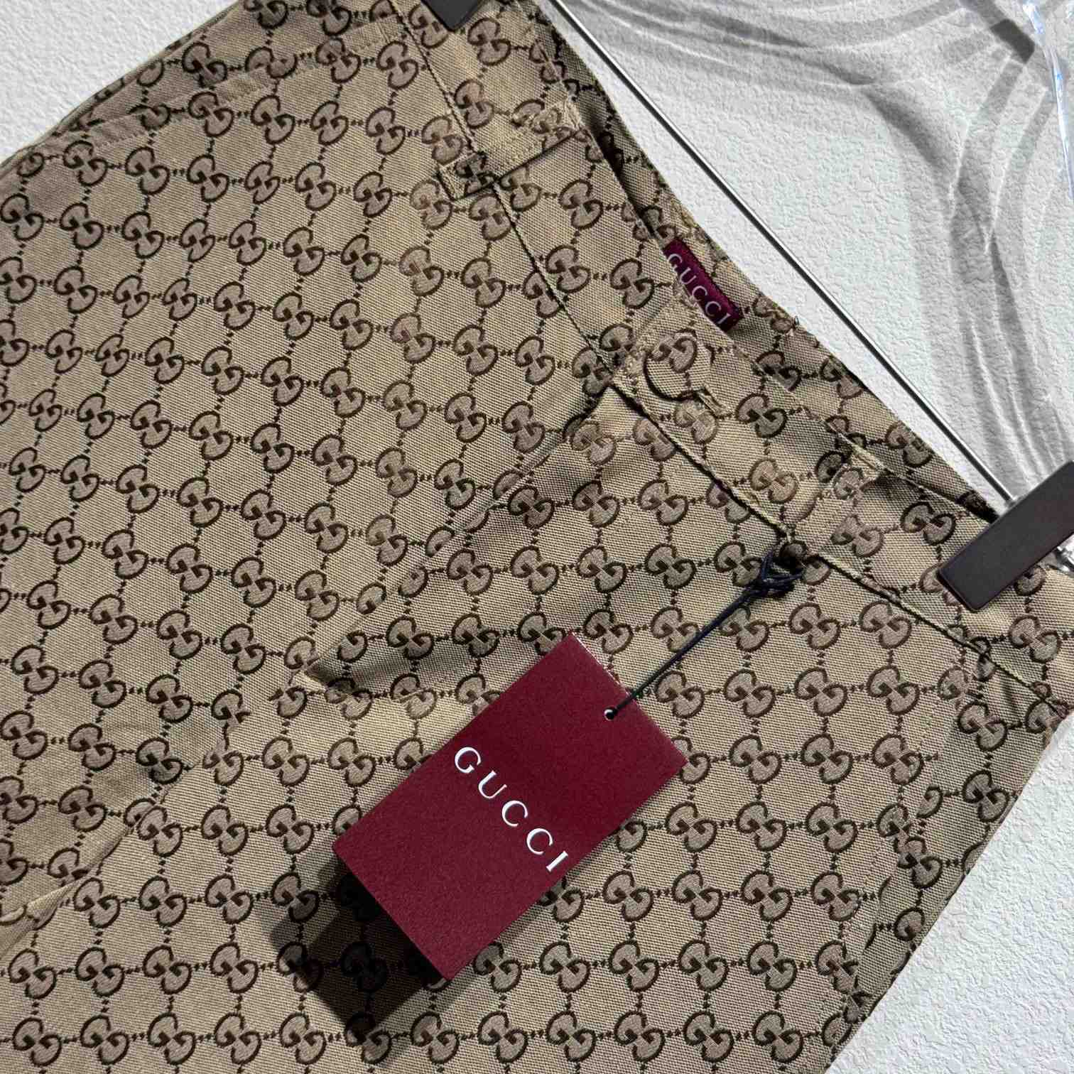 Gucci GG Canvas Trousers - EUR FASHION