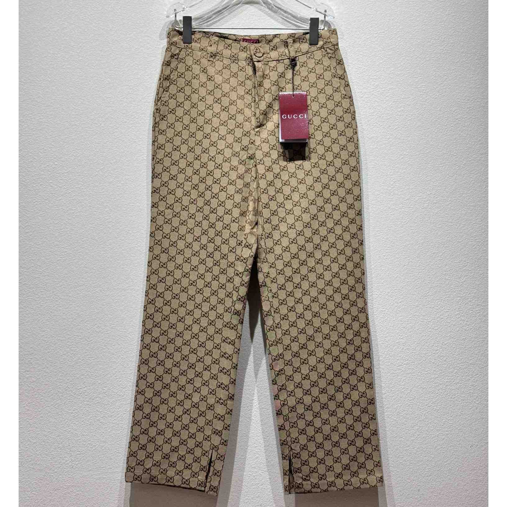 Gucci GG Canvas Trousers - EUR FASHION