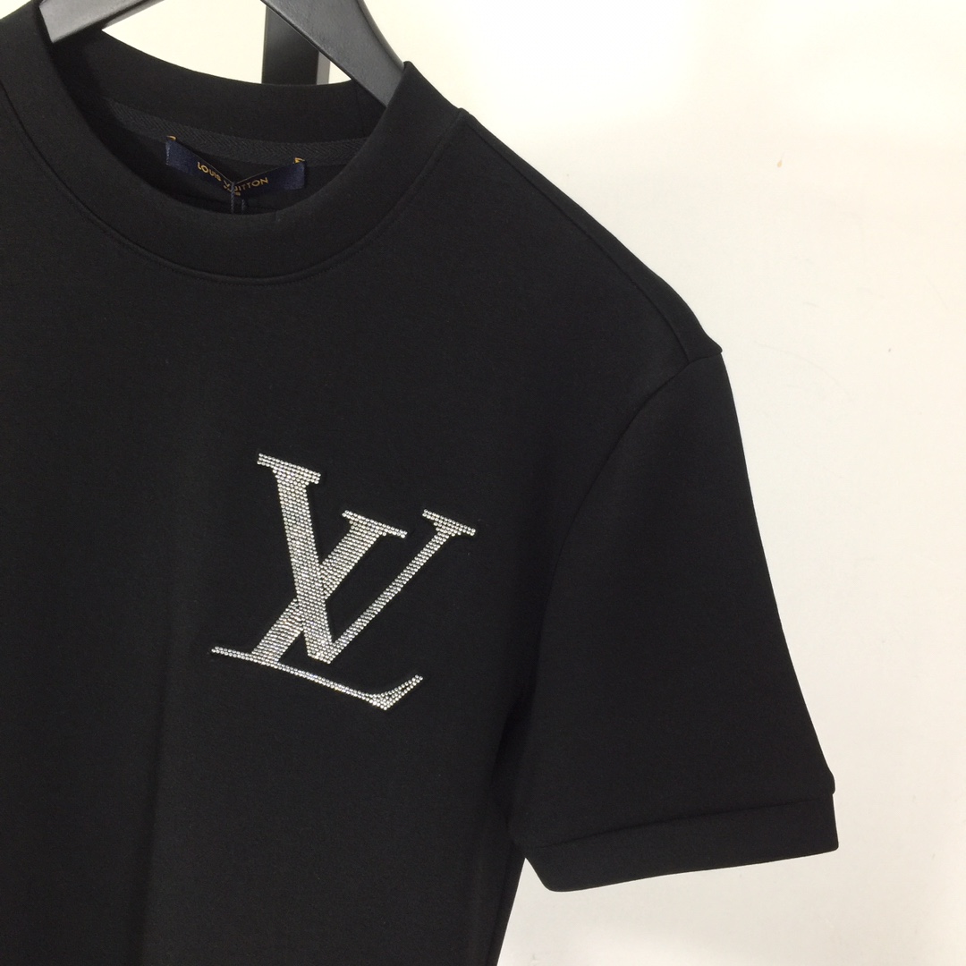 Louis Vuitton Logo Cotton T-shirt - EUR FASHION