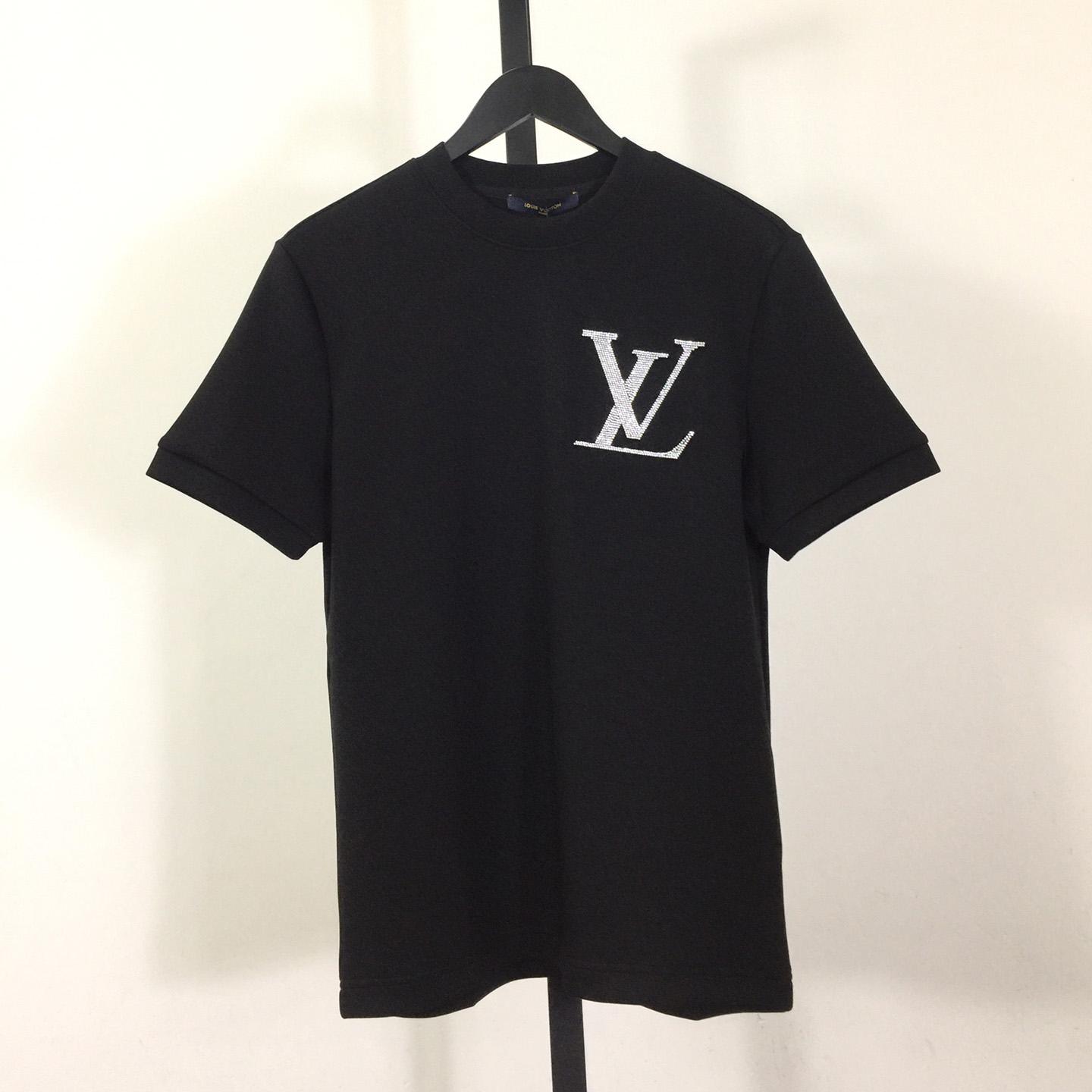 Louis Vuitton Logo Cotton T-shirt - EUR FASHION