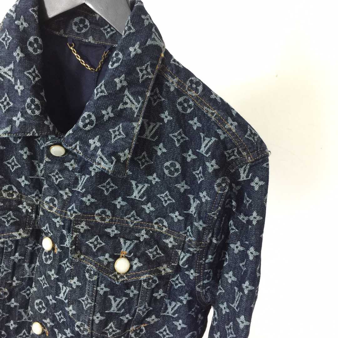 Louis Vuitton Monogram Jacquard Denim Jacket   1AFWWV - EUR FASHION