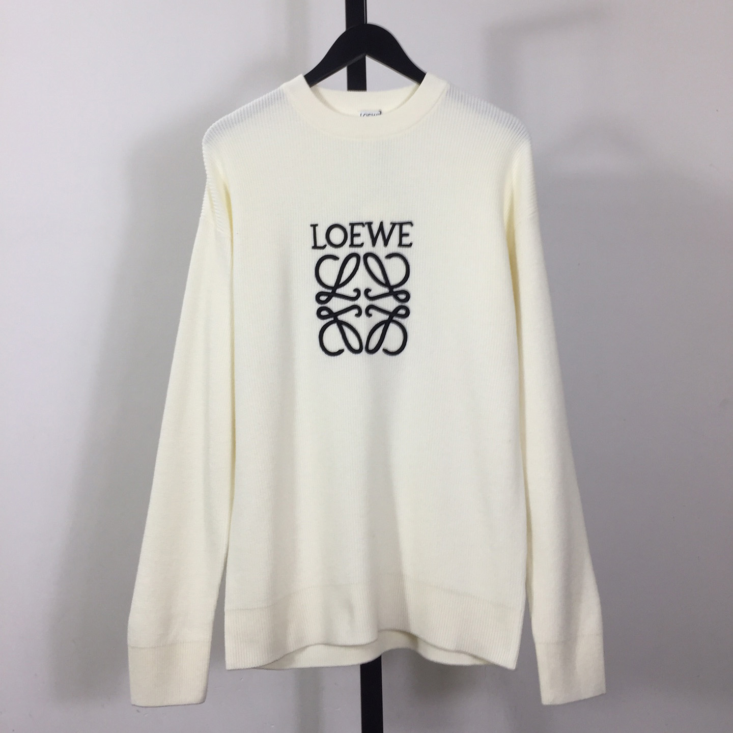 Loewe Logo-Embroidered Wool Sweater - EUR FASHION