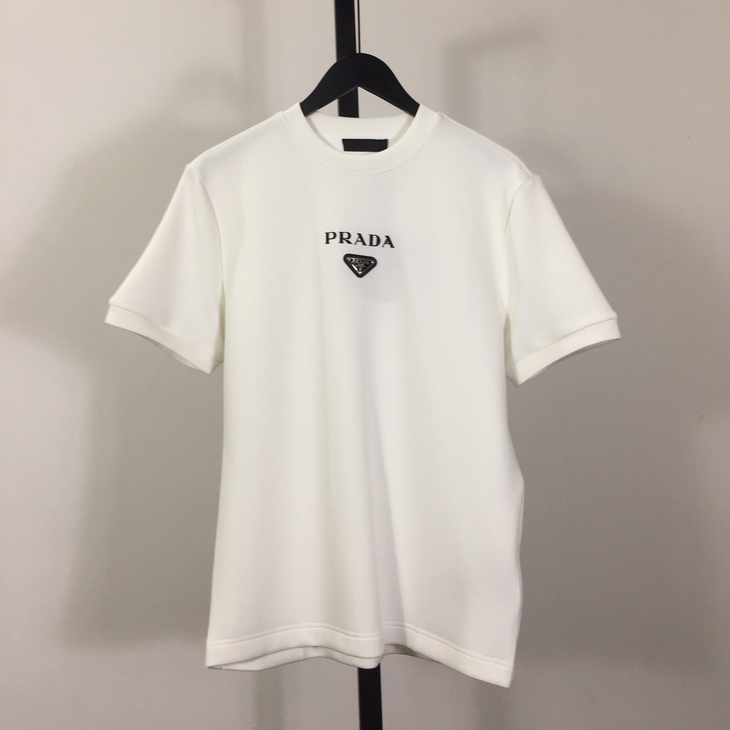 Prada Logo Cotton T-shirt - EUR FASHION