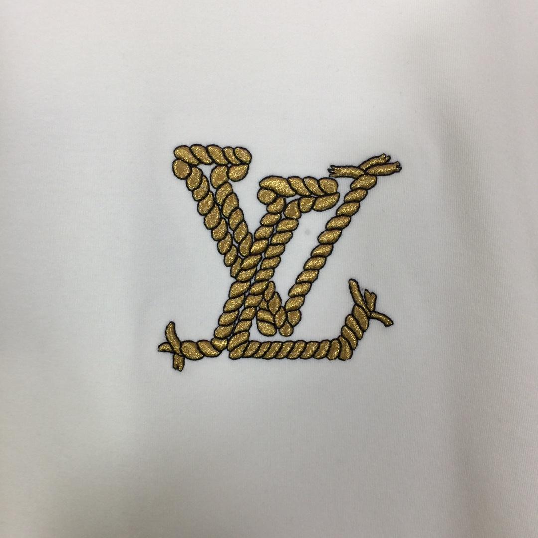 Louis Vuitton Logo Long Sleeve Tee - EUR FASHION