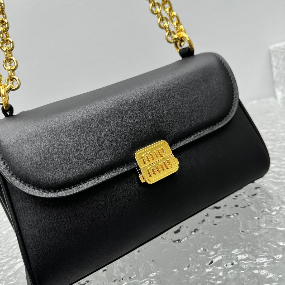 Miu Miu Leather Shoulder Bag - EUR FASHION