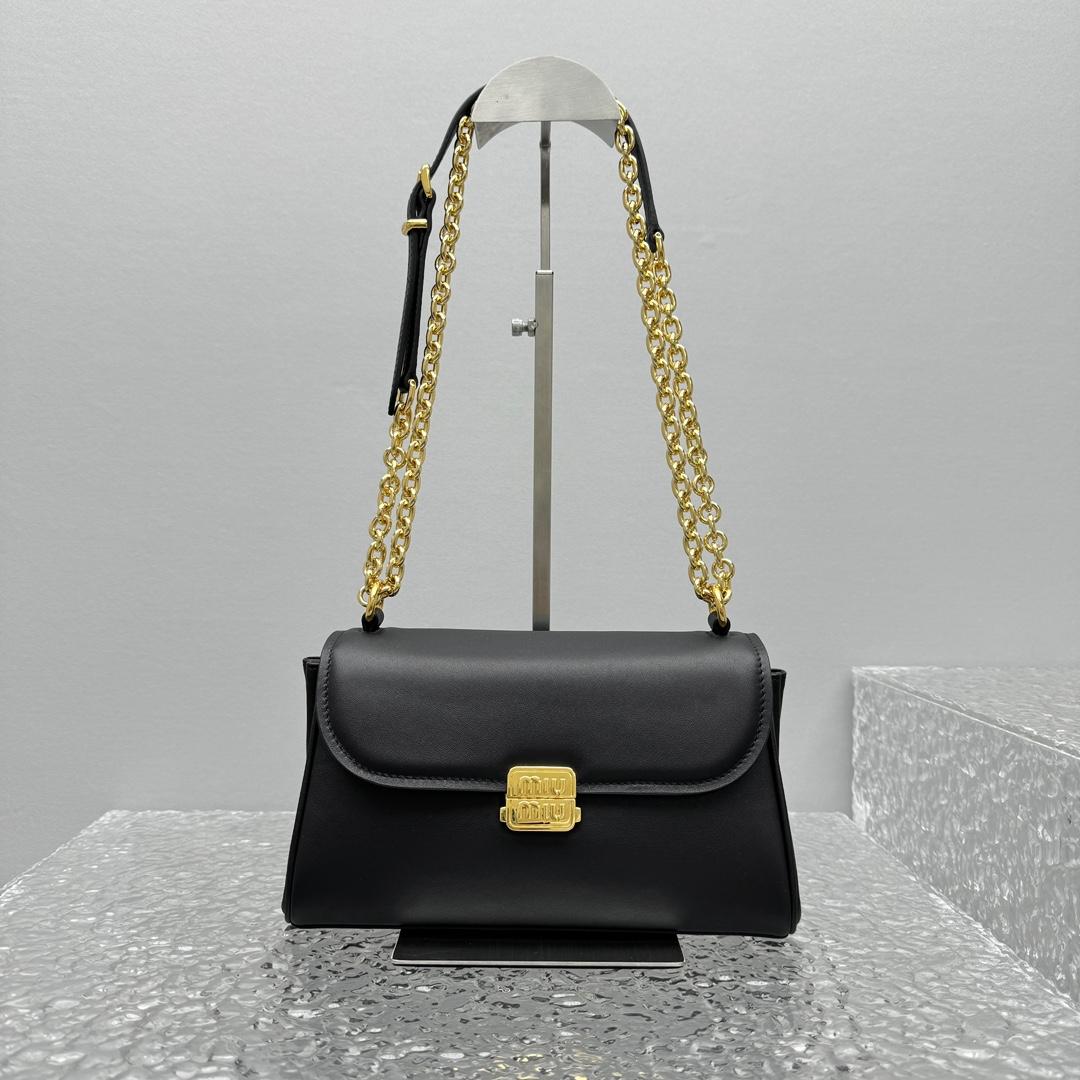 Miu Miu Leather Shoulder Bag - EUR FASHION