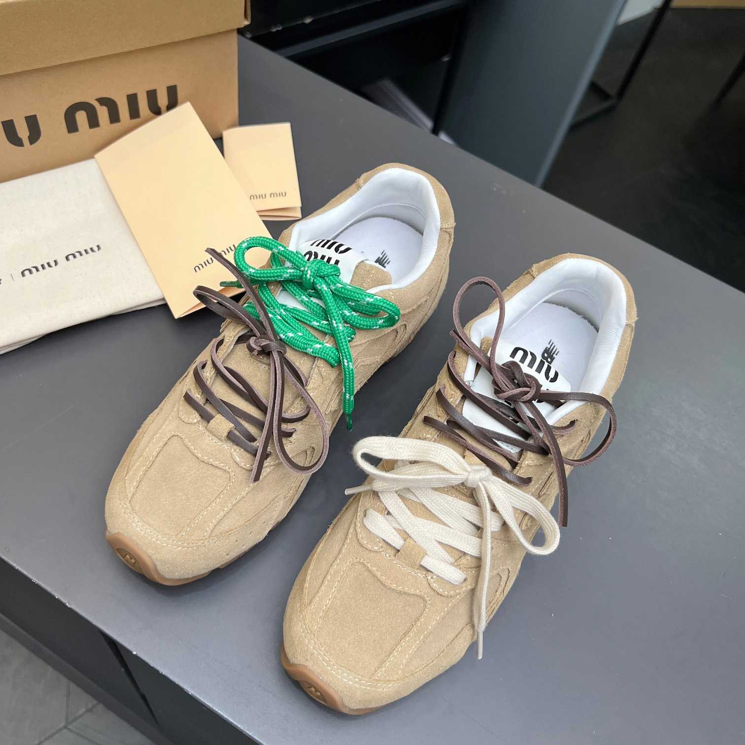 Miu Miu x New Balance 530 Sneakers - EUR FASHION