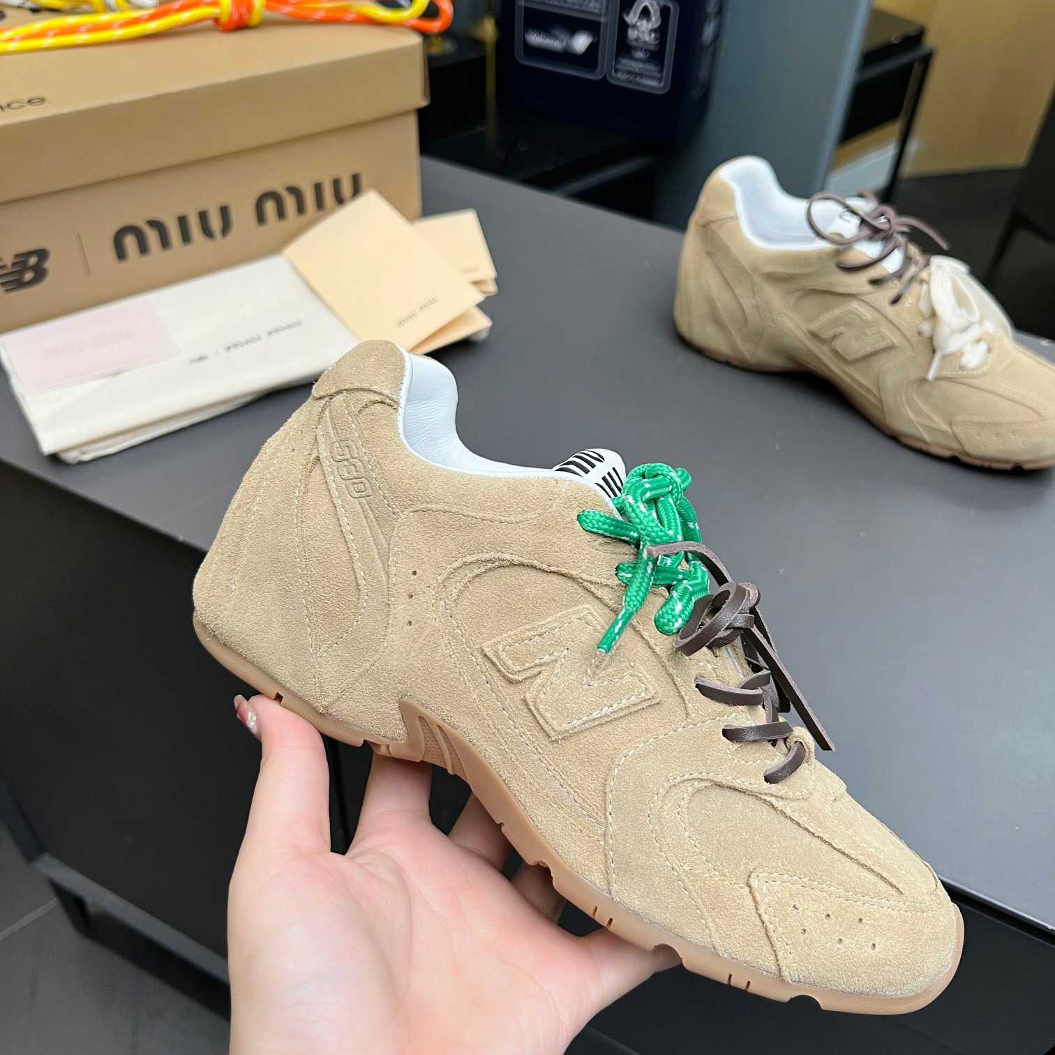 Miu Miu x New Balance 530 Sneakers - EUR FASHION