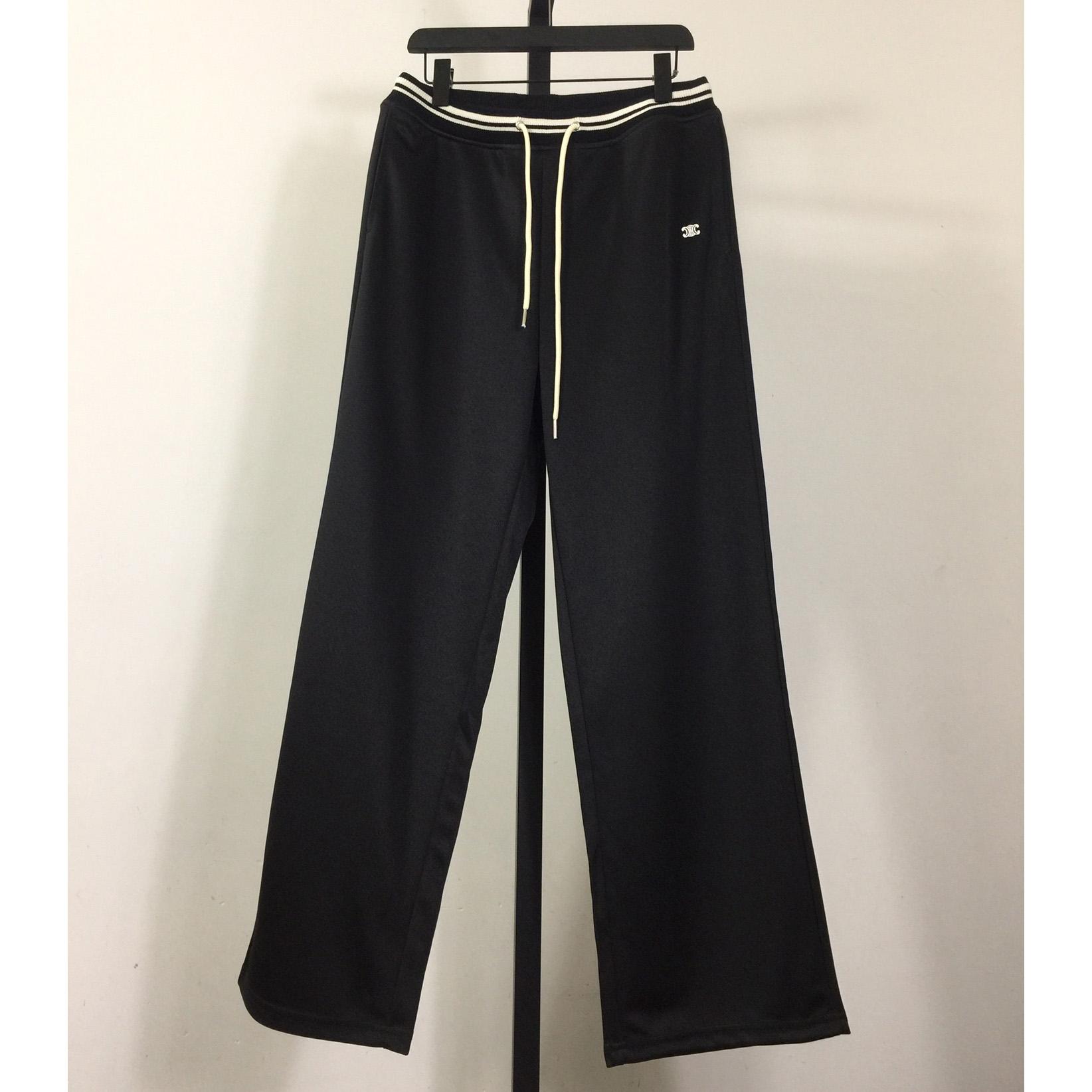 Celine Tracksuit Pants In Double Face Jersey - EUR FASHION