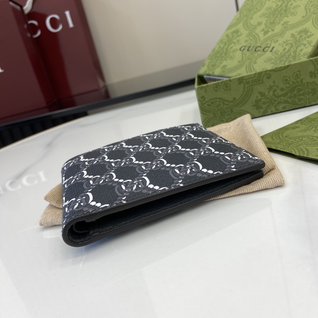 Gucci Bi-fold Wallet With GG Shadow - EUR FASHION