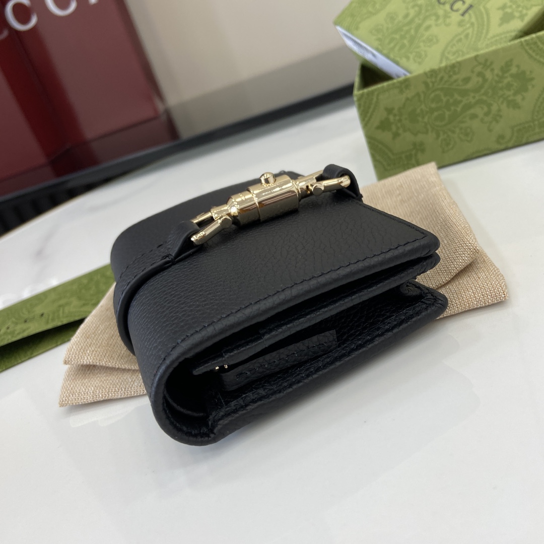 Gucci Jackie 1961 Card Case Wallet - EUR FASHION