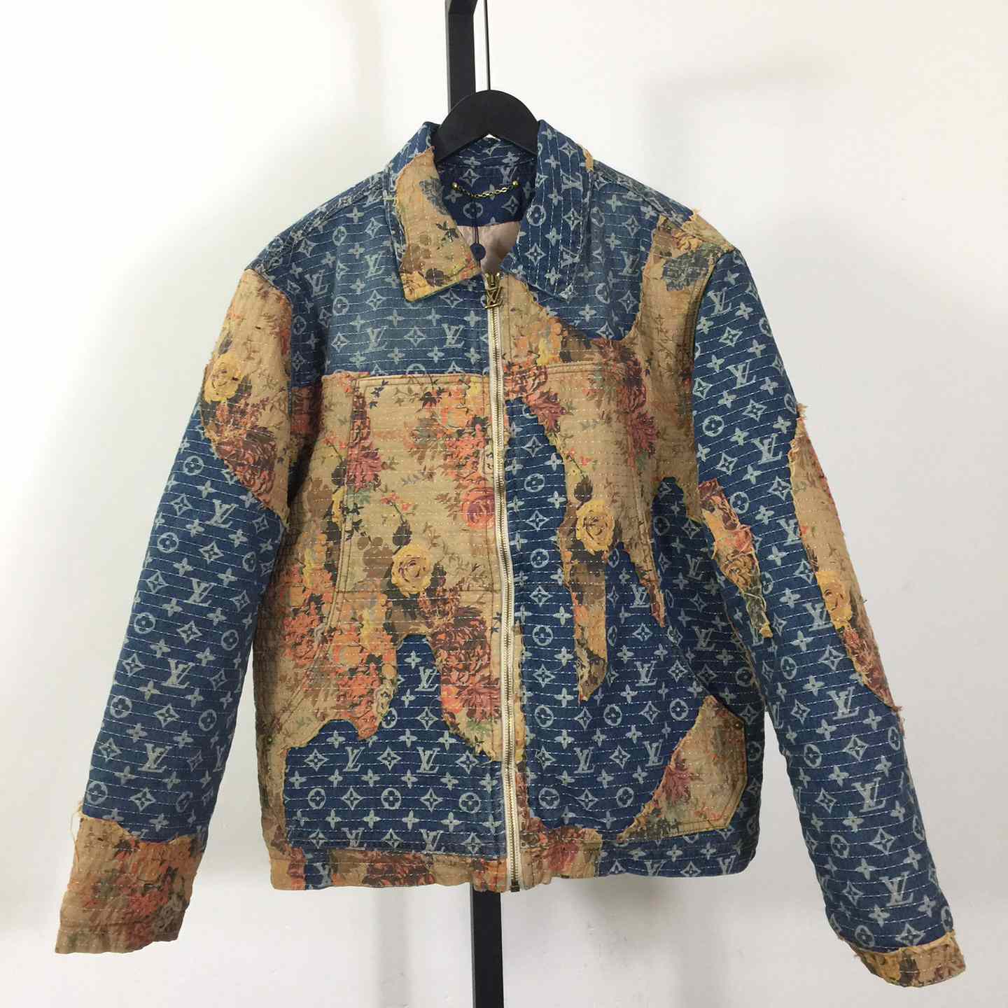 Louis Vuitton Destroyed Workwear Denim Jacket - EUR FASHION