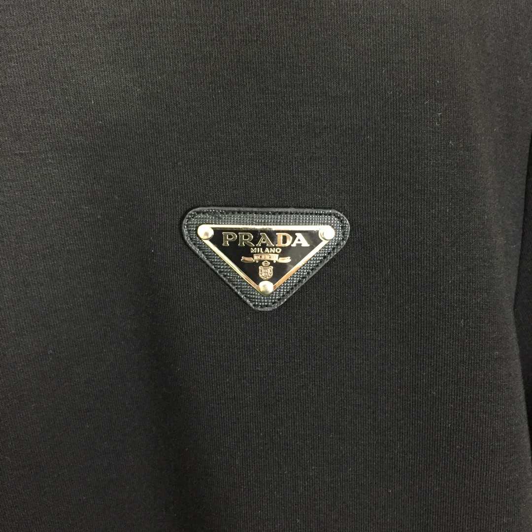 Prada Logo Cotton T-shirt - EUR FASHION