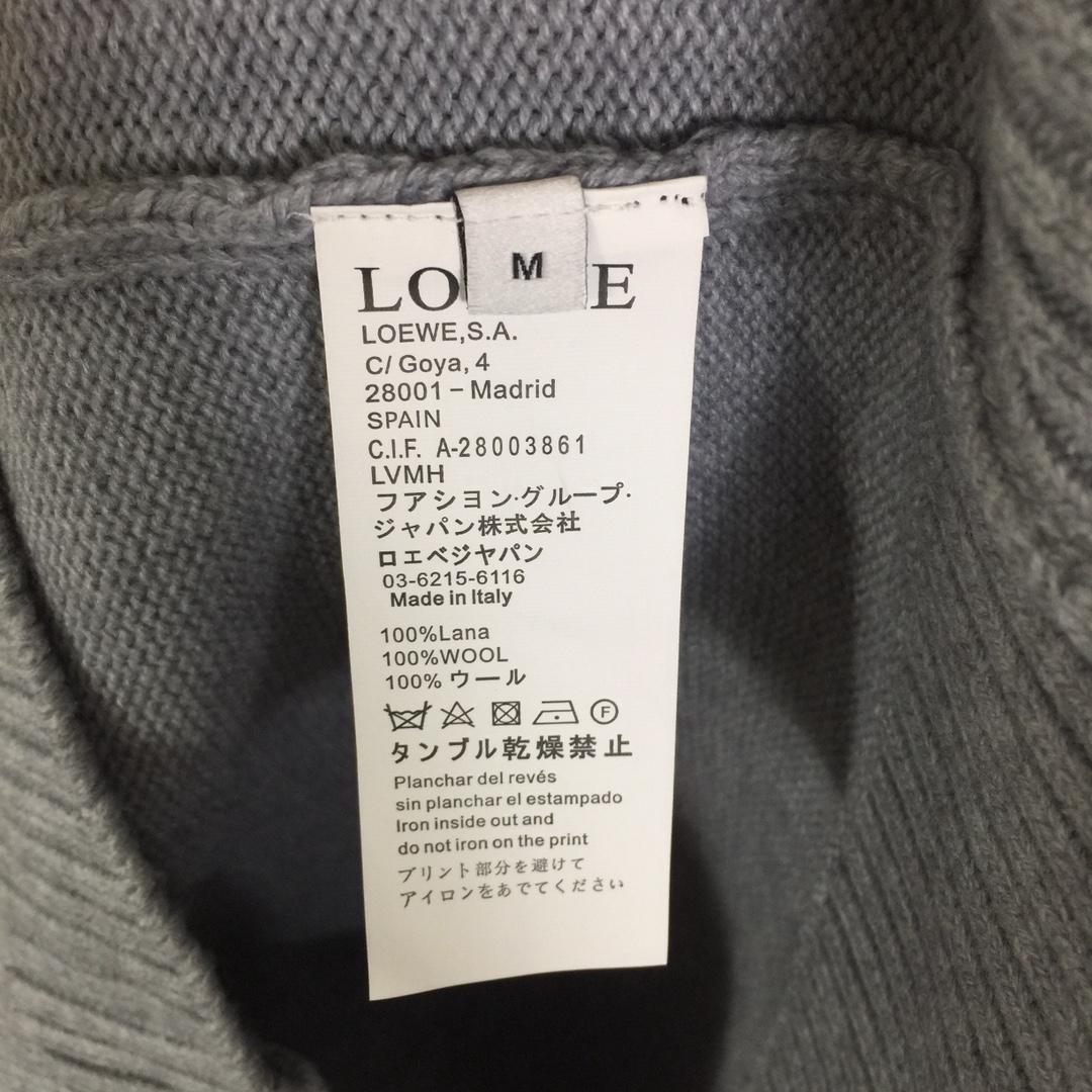 Loewe Logo-Embroidered Wool Sweater - EUR FASHION