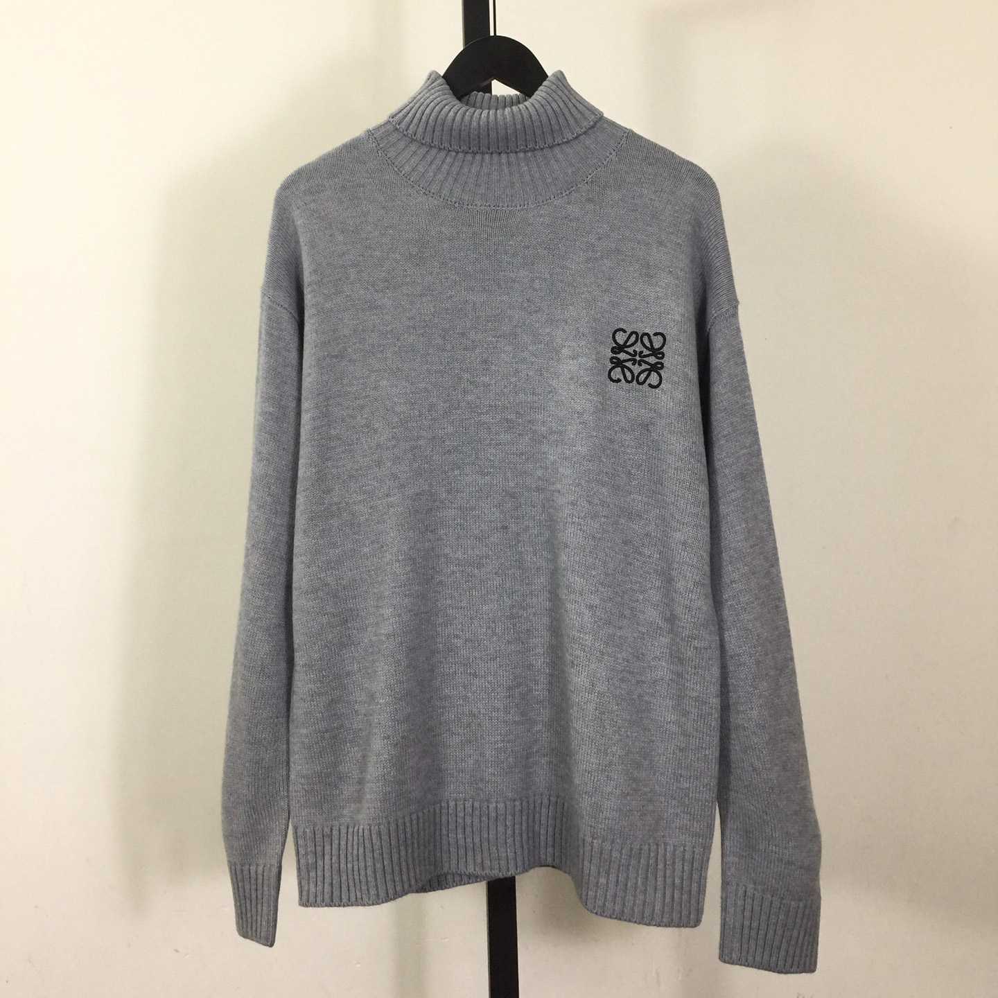 Loewe Logo-Embroidered Wool Sweater - EUR FASHION