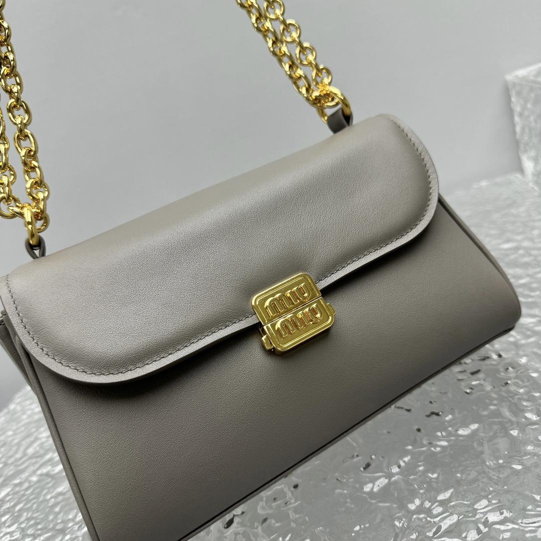 Miu Miu Leather Shoulder Bag - EUR FASHION