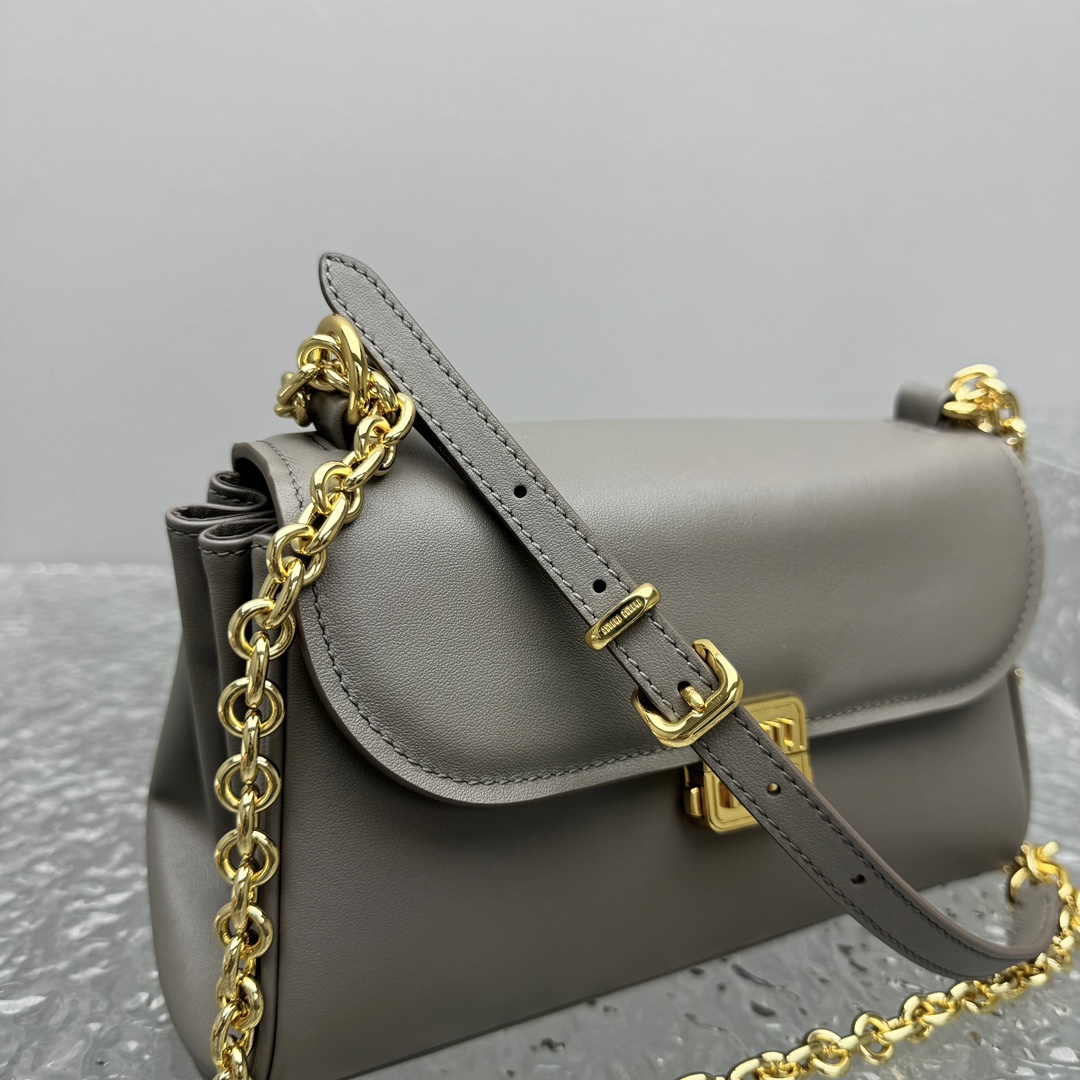 Miu Miu Leather Shoulder Bag - EUR FASHION