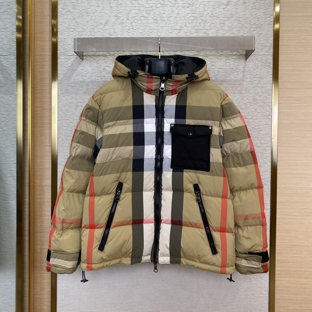 Burberry Reversible Check Nylon Puffer Jacket - EUR FASHION