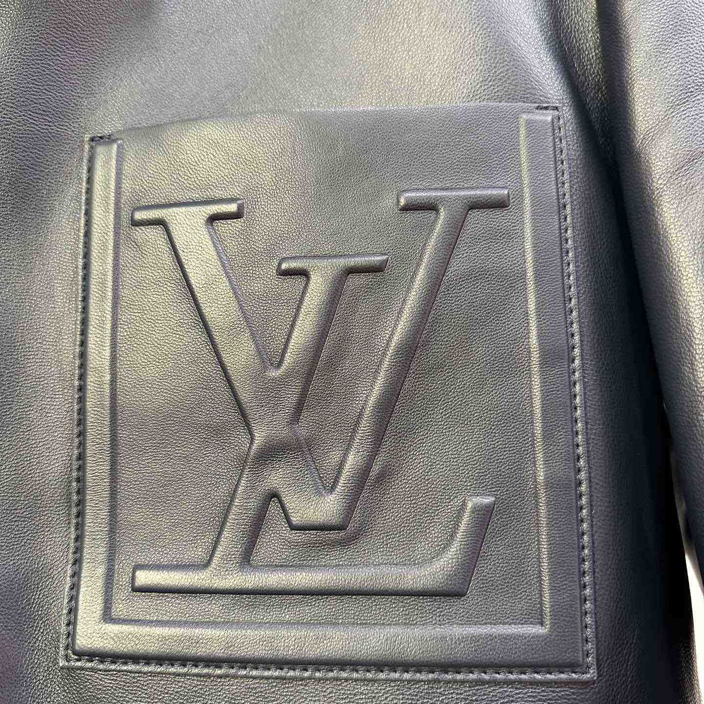 Louis Vuitton Chic Leather Blouson With 3D Details   1AFVPT - EUR FASHION