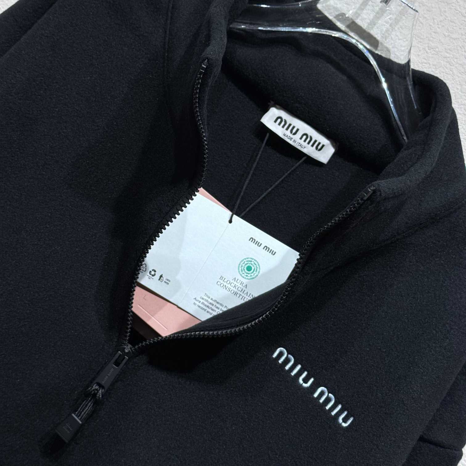 Miu Miu Fleece Sweatshirt   - EUR FASHION